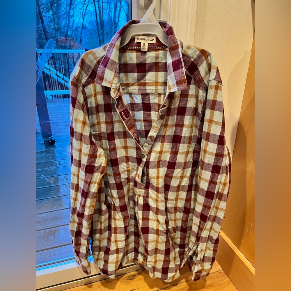 Plaid Tunic